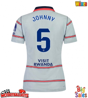 Atletico Madrid Johnny Cardoso #5 Replica Third Stadium Shirt for Women 2026-27 Short Sleeve